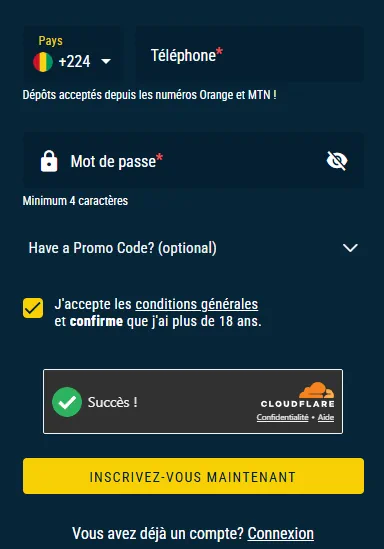 Yellowbet Login